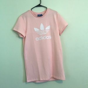 Adidas Pink T-shirt Dress